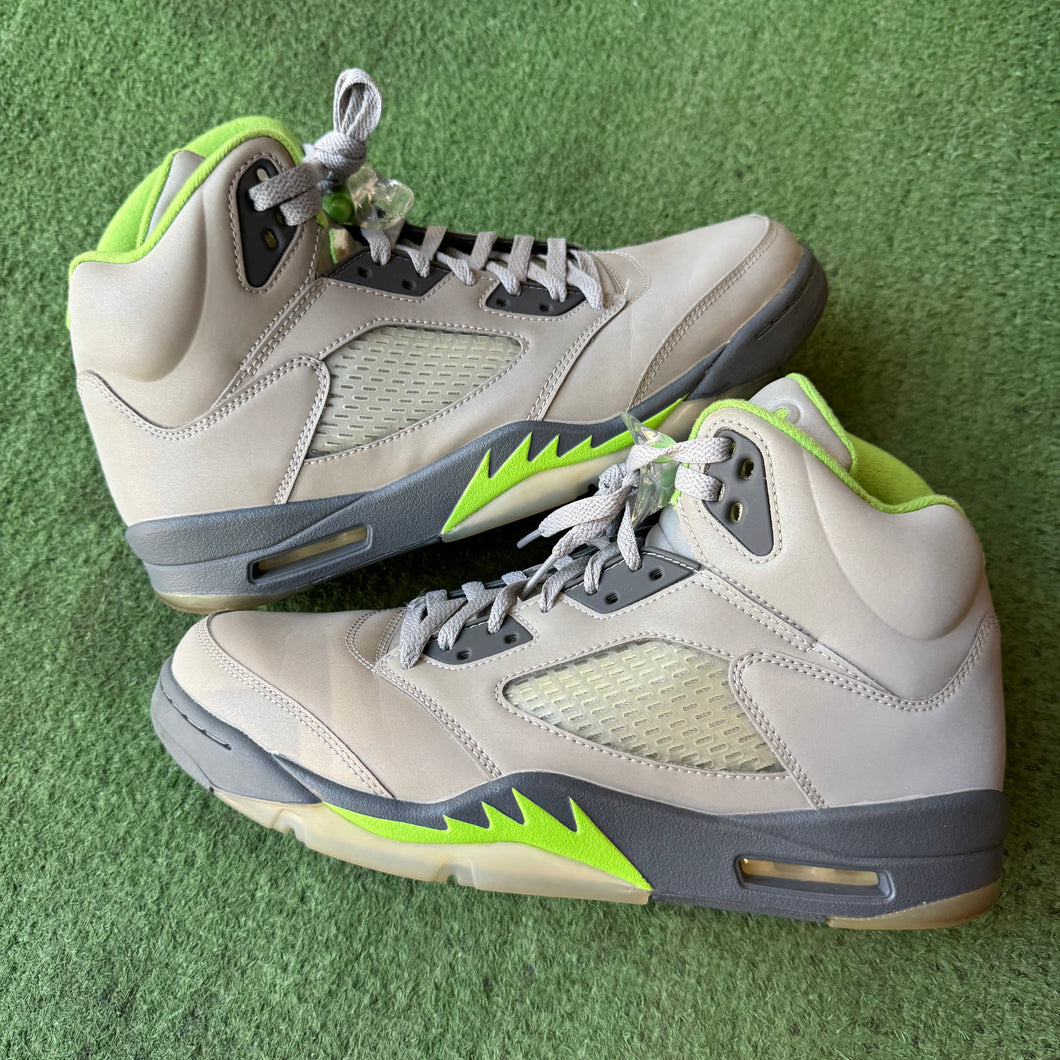 Jordan Green Bean 5s Size 10.5