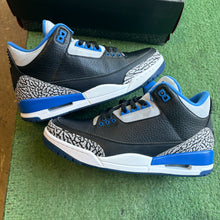 Load image into Gallery viewer, Jordan Sport Blue 3s Size 8.5
