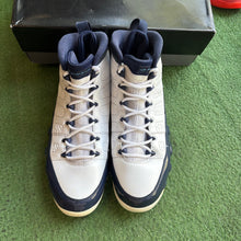 Load image into Gallery viewer, Jordan Pearl Blue 9s Size 12
