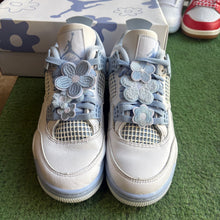 Load image into Gallery viewer, Jordan Forget Me Not 4s Size 7.5W/6M
