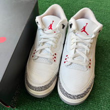 Load image into Gallery viewer, Jordan Reimagined White Cement 3s Size 6Y
