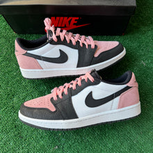 Load image into Gallery viewer, Jordan Bleached Coral 1 Lows Size 8.5
