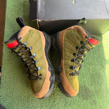 Load image into Gallery viewer, Jordan Military Brown Legion Green 9 Boots Size 6
