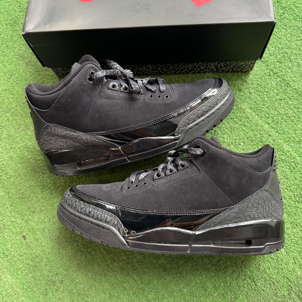 Jordan Black Cat 3s Size 12.5