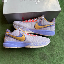 Load image into Gallery viewer, Nike LeBron Violet Rose 20s Size 11
