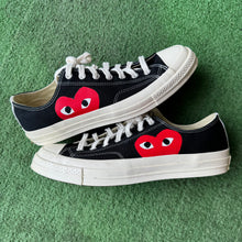 Load image into Gallery viewer, CDG Converse Lows Size 11

