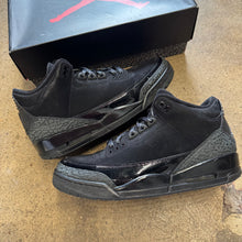 Load image into Gallery viewer, Jordan Black Cat 3s Size 10.5
