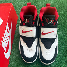 Load image into Gallery viewer, Nike 49ers Air Diamond Turfs Size 10.5
