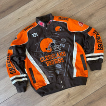 Load image into Gallery viewer, Vintage Cleveland Browns Jacket Size M
