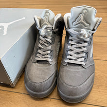 Load image into Gallery viewer, Jordan Wolf Grey 5s Size 10
