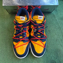 Load image into Gallery viewer, Nike Off White Michigan Low Dunks Size 14
