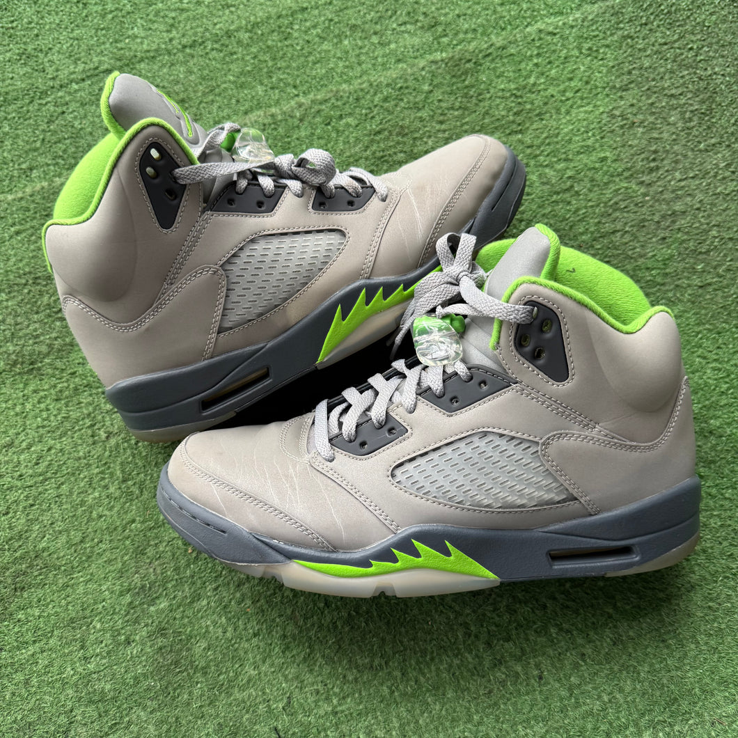 Jordan Green Bean 5s Size 9.5