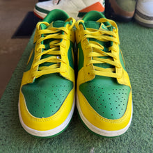 Load image into Gallery viewer, Nike Reverse Brazil Low Dunks Size 10.5
