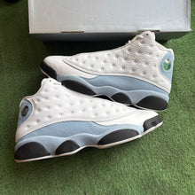 Load image into Gallery viewer, Jordan Blue Grey 13s Size 10.5
