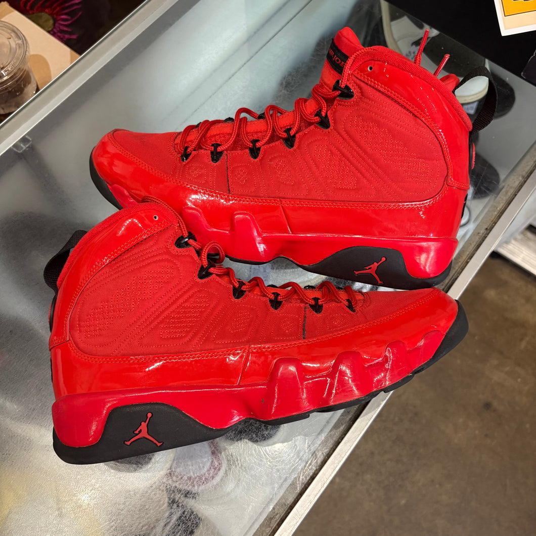 Jordan Chile Red 9s Size 10.5