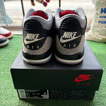Load image into Gallery viewer, Jordan Black Cement 3s Size 7Y
