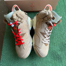 Load image into Gallery viewer, Jordan Travis Scott British Khaki 6s Size 8
