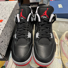 Load image into Gallery viewer, Jordan Reimagined Bred 4s Size 9.5
