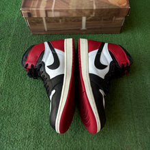 Load image into Gallery viewer, Jordan Reimagined Black Toe 1s Size 10.5
