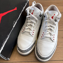 Load image into Gallery viewer, Jordan Reimagined White Cement 3s Size 11
