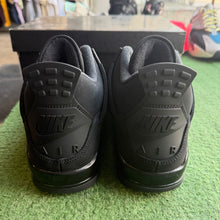 Load image into Gallery viewer, Jordan Black Cat 4s Size 9
