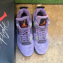 Load image into Gallery viewer, Jordan Purple Canyon 4s Size 11W/9.5M
