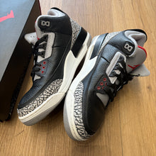 Load image into Gallery viewer, Jordan Black Cement 3s Size 10
