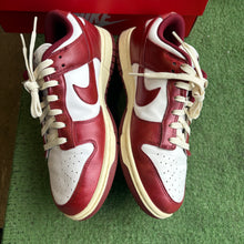 Load image into Gallery viewer, Nike Vintage Red Low Dunks Size 10W/8.5M
