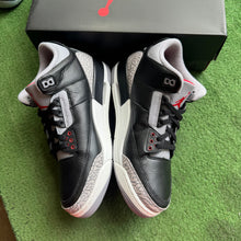 Load image into Gallery viewer, Jordan Black Cement 3s Size 11
