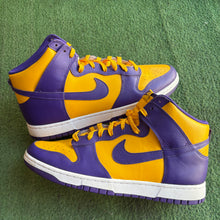 Load image into Gallery viewer, Nike Laker High Dunks Size 13
