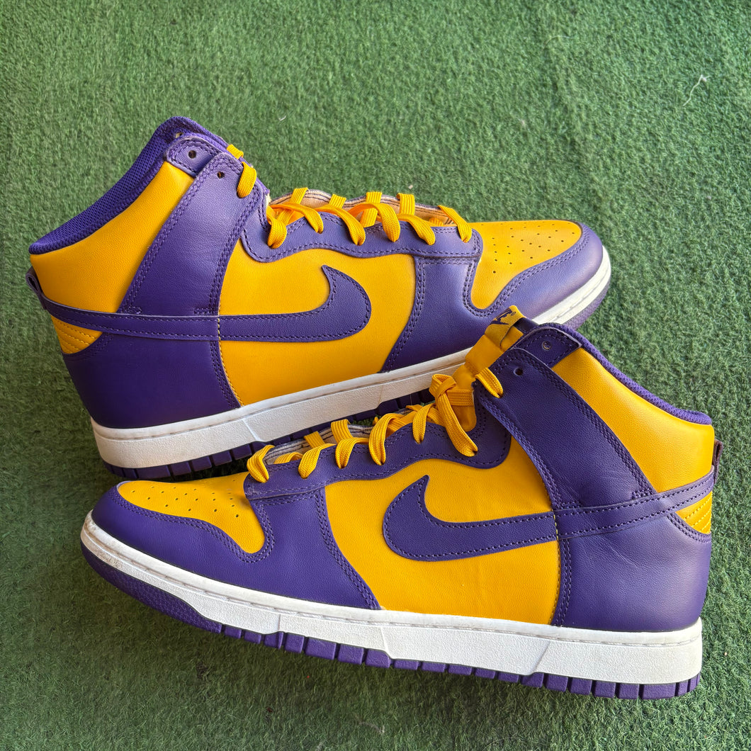 Nike Laker High Dunks Size 13