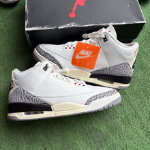 Load image into Gallery viewer, Jordan Reimagined White Cement 3s Size 12
