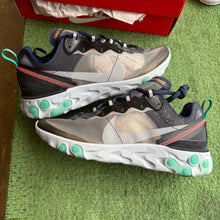 Load image into Gallery viewer, Nike React Element Black Neptune 87s Size 8
