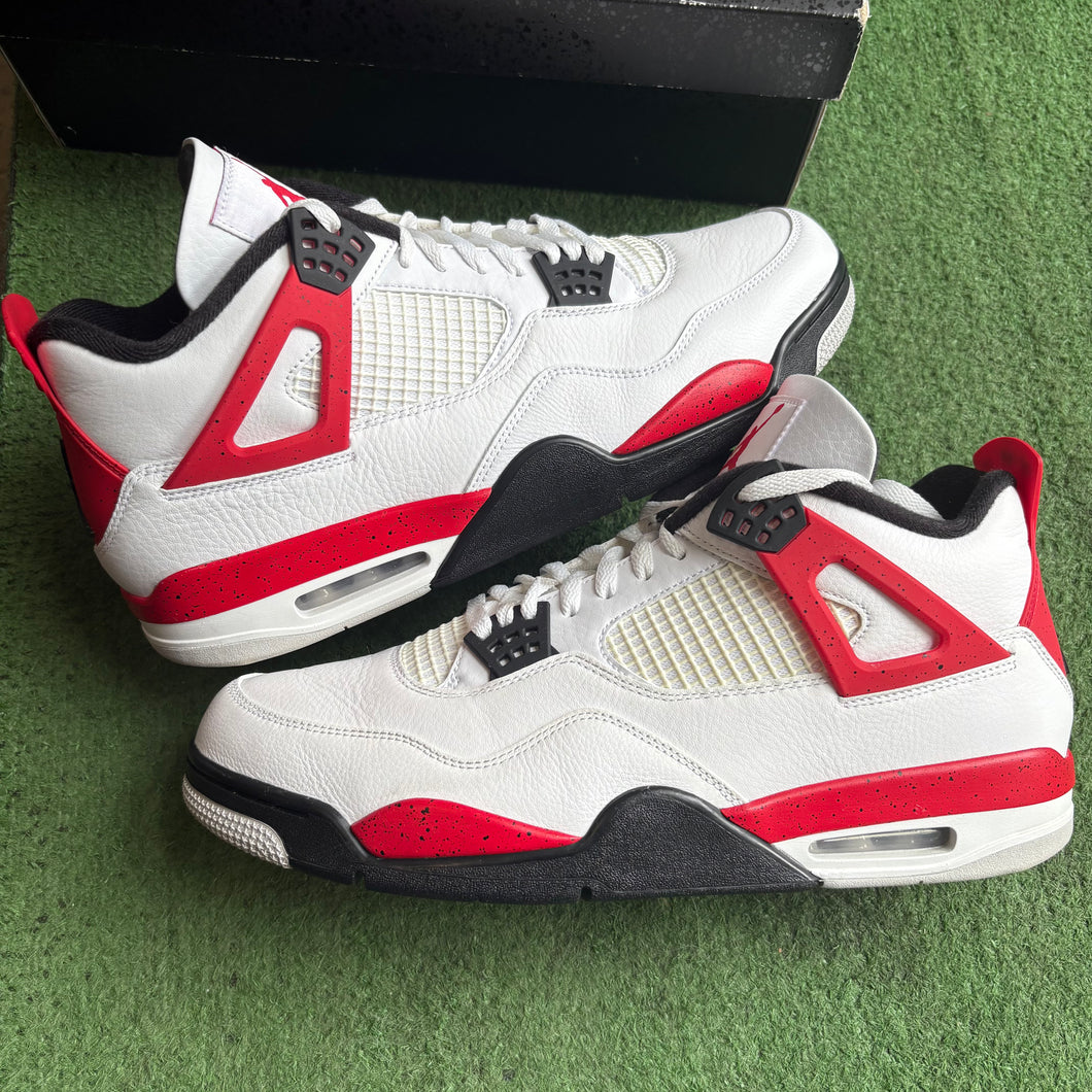 Jordan Red Cement 4s Size 14