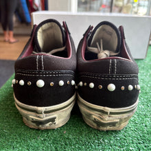 Load image into Gallery viewer, Vans Pearlized Black Old Skool 36s Size 10
