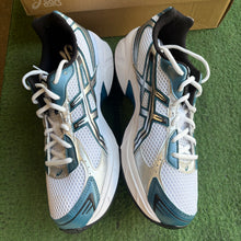 Load image into Gallery viewer, ASICS White Restful Teal Gel-1130s Size 10.5
