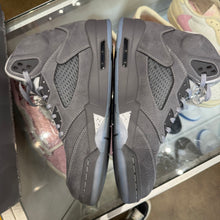 Load image into Gallery viewer, Jordan Wolf Grey 5s Size 10.5
