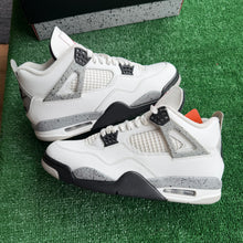 Load image into Gallery viewer, Jordan White Cement 4s Size 10
