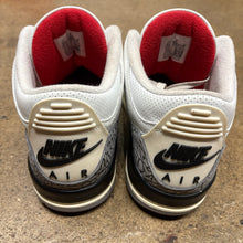 Load image into Gallery viewer, Jordan Reimagined White Cement 3s Size 10.5
