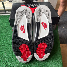 Load image into Gallery viewer, Jordan White Cement 4s Size 10.5
