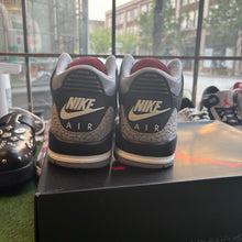 Load image into Gallery viewer, Jordan Black Cement 3s Size 8

