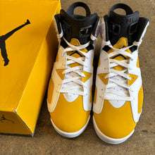 Load image into Gallery viewer, Jordan Yellow Ochre 6s Size 13
