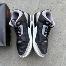 Load image into Gallery viewer, Jordan Black Cement 3s Size 11.5
