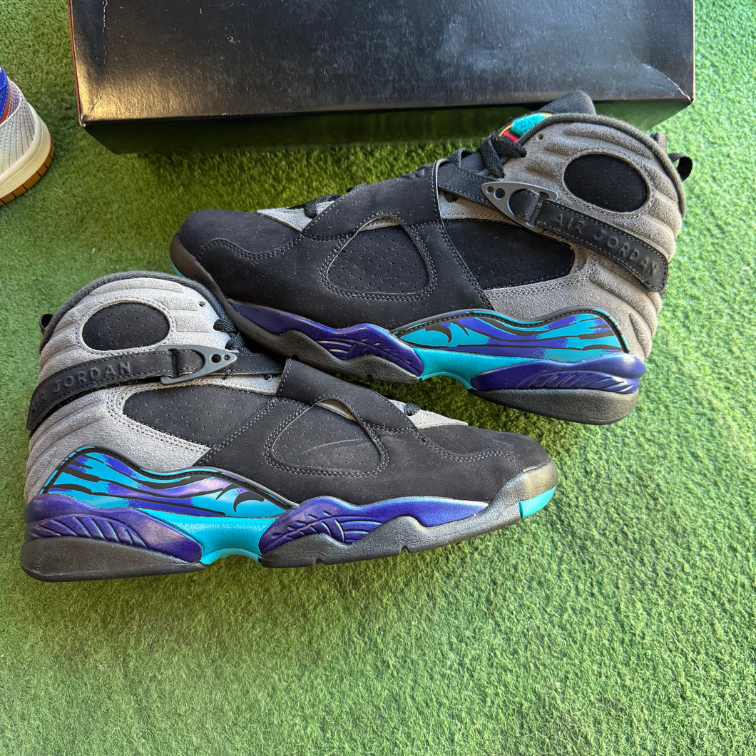 Jordan Aqua 8s Size 10