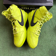 Load image into Gallery viewer, Nike Ambush Flash Lime High Dunks Size 11
