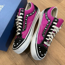 Load image into Gallery viewer, Vans Pink Pearlized Old Skool 36s Size 11
