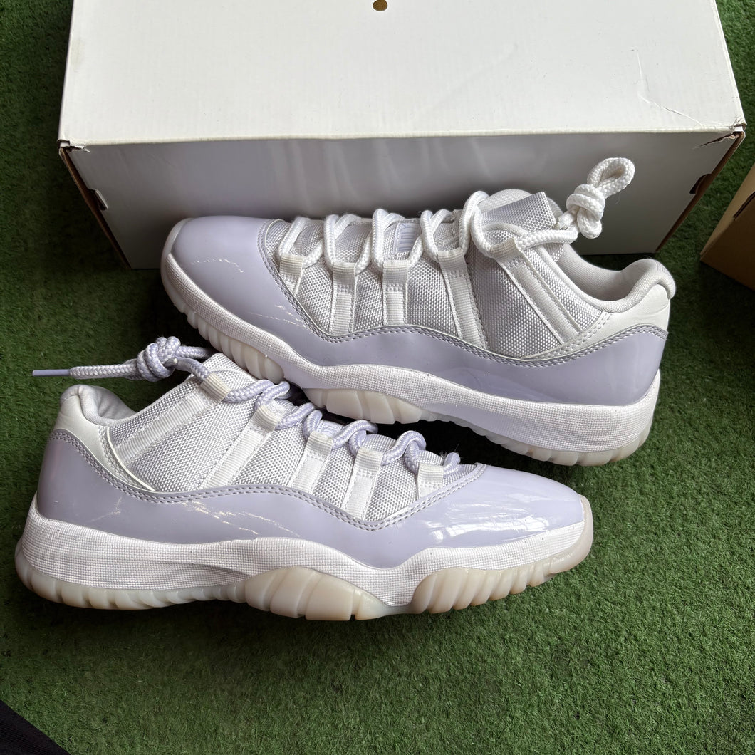 Jordan Pure Violet 11 Lows Size 9W/7.5M
