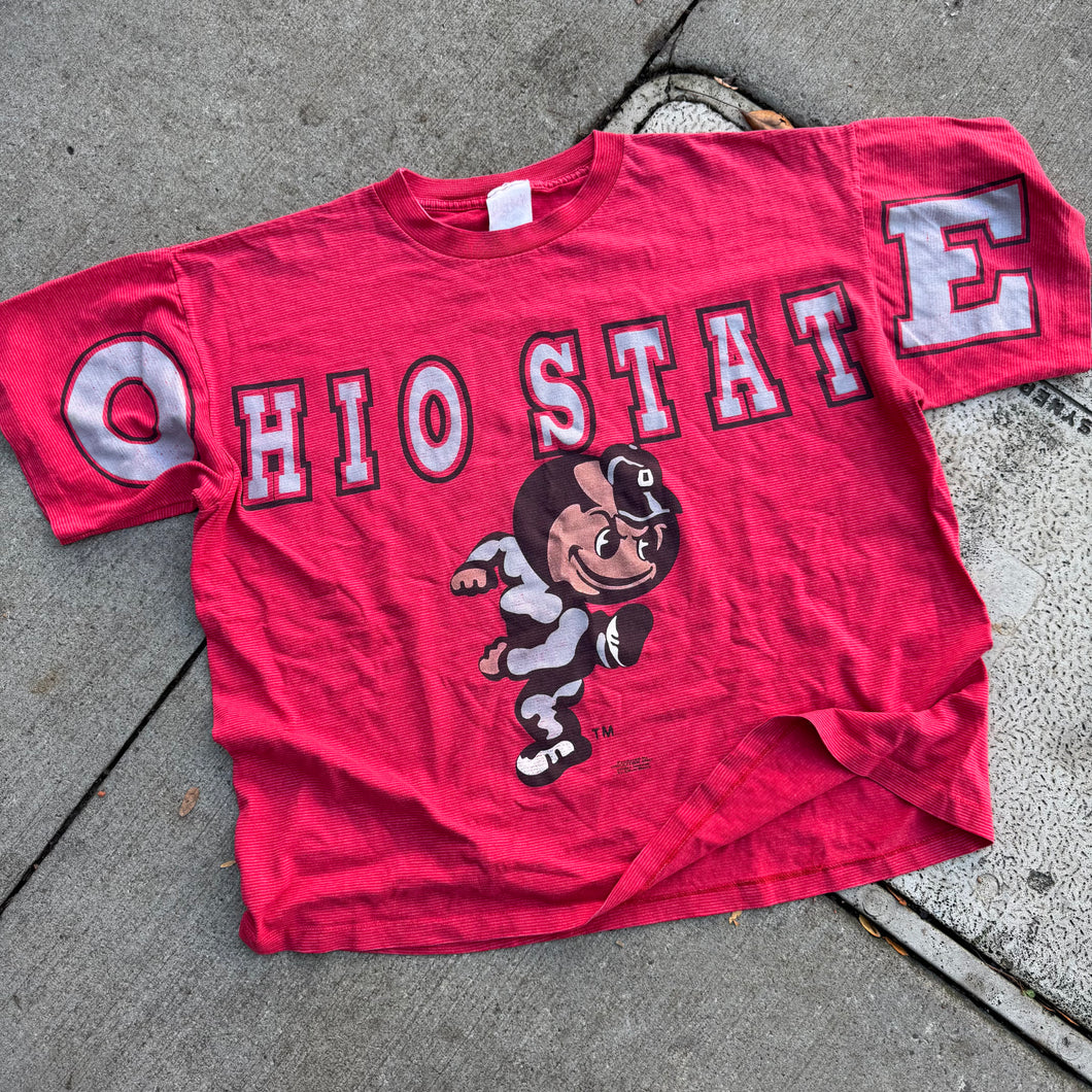 Vintage Ohio State Spellout Tee OSFA