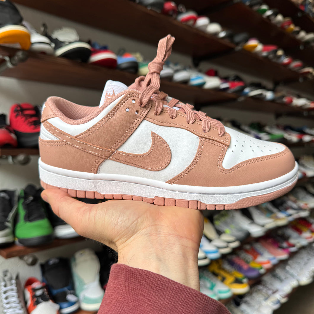 Nike Rose Whisper Low Dunks Size 6.5W/5M
