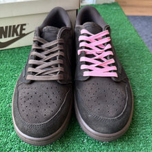 Load image into Gallery viewer, Jordan Travis Scott Velvet Brown Low 1s Size 12
